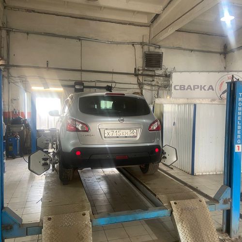 Сход-развал Nissan Qashqai в Коломне